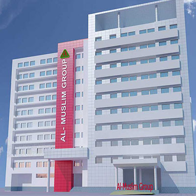 Multiple high steel building