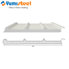 75mm Ribs Roof Sandwich Panels for Solar PV Integration