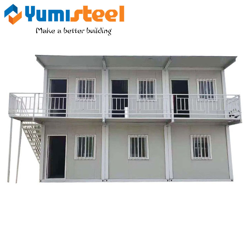 Quick Installation House Camp Accommodation Flat Packed Container