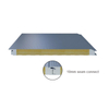 Factory Price PU Sealing Rockwool Sandwich Wall Insulation Panels