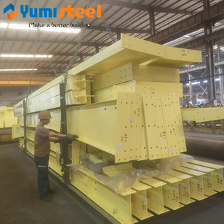 Factory Price Prefab Steel Structure Galvanized Steel Column Beam 