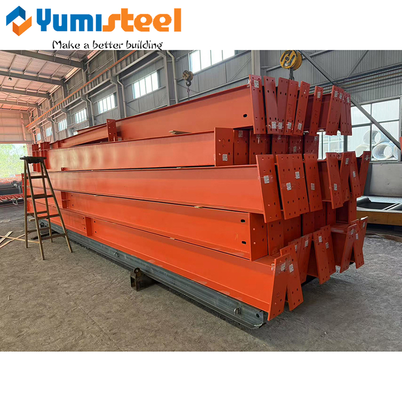 Hot Rolled Galvanized Carbon Universal Steel Beam For Steel Structure
