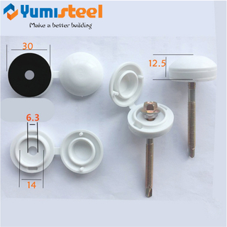 Saddle Pad Drilling Screw Cover Self-tapping Screw Plastic Protective Cap