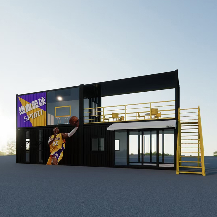 Modern Prefab Shipping Container Coffee Shops Cafe Houses