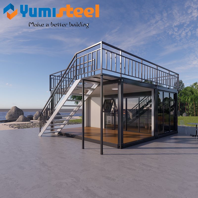 Flat Pack Build Modular Container House Outdoor Home Office