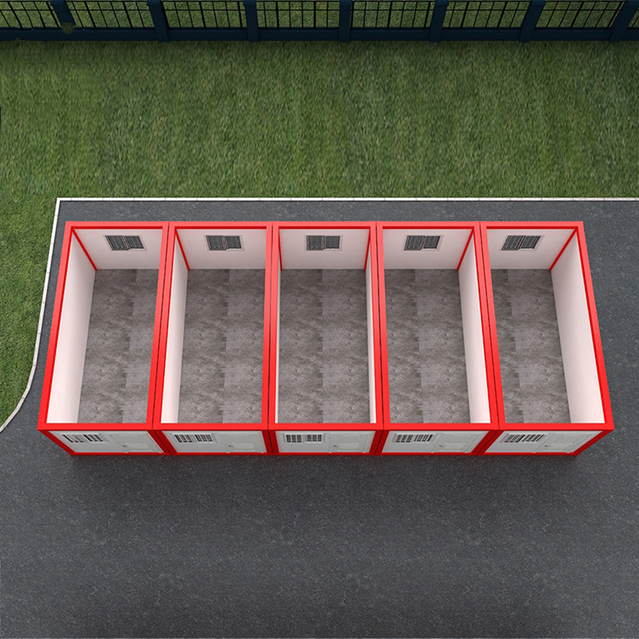 Prefab Tiny Temporary Offices Mobile Dormitory Container Portable Container House