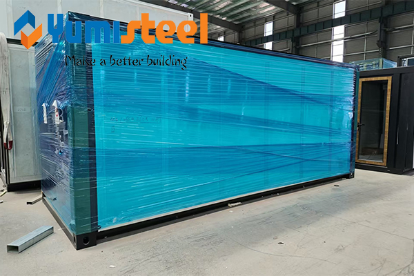Daily Production Progress Inspection at Yumisteel Container Houses
