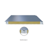 Energy Saving Insulated Wall Panels Rockwool Sandwich Panels for Industrial Buildings