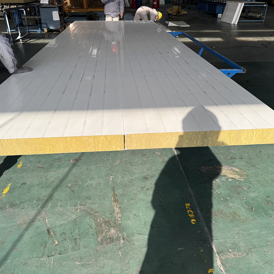 Rockwool Wall Sandwich Panel Fireproof Thermal Insulation