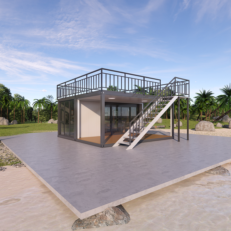 Flat Pack Build Modular Container House Outdoor Home Office