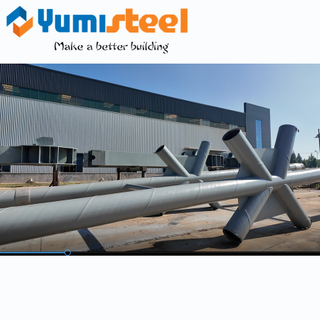 Customized Prefabricated Engineered Steel Structure For Bridge