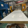 Customized Wall Insulation Color Coated Steel Rockwool Sandwich Panel