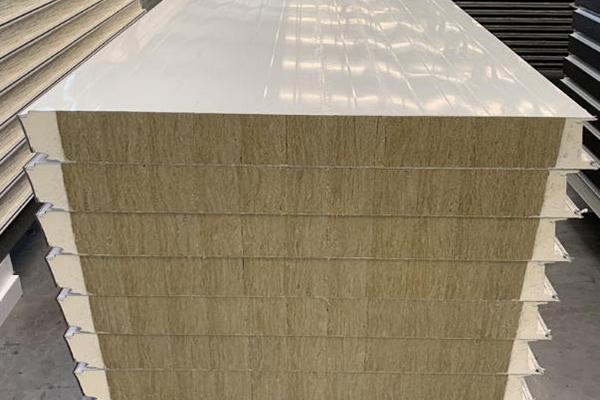 Polyurethane Edge-Sealed Rock Wool Sandwich Panel