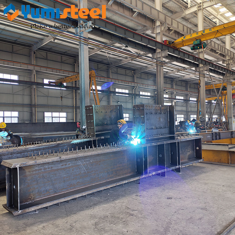 Durable Seismic Q355 Steel Structure for Large Span Projects
