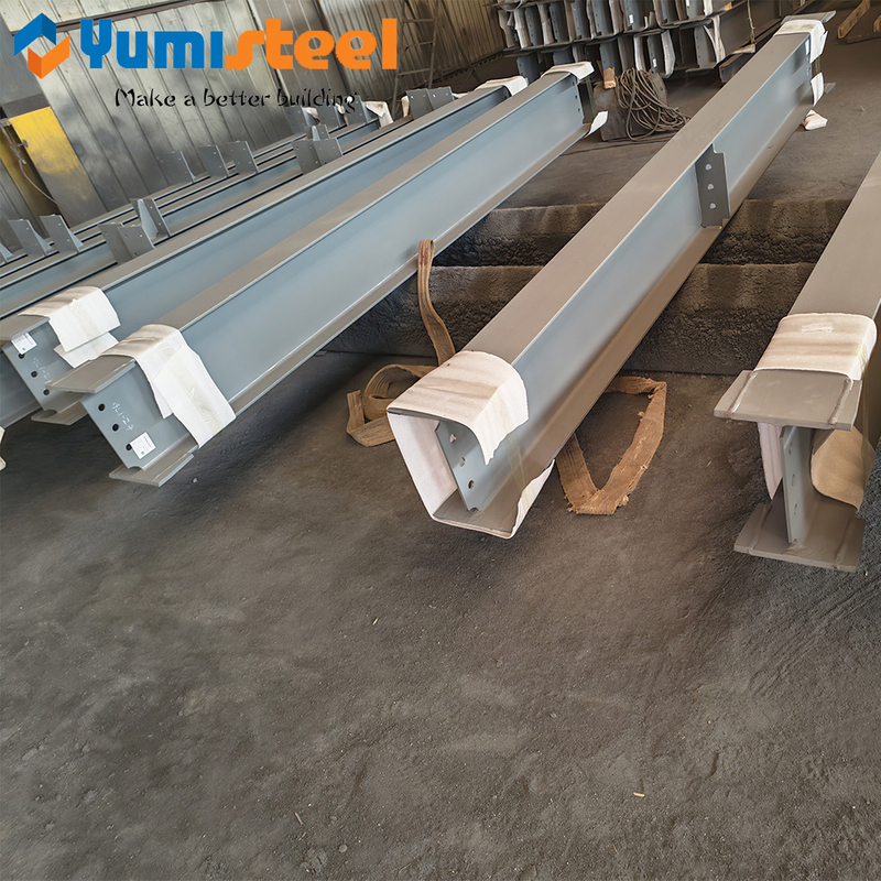 High Quality Prefabricated Steel Beam Frame Steel Structure Material For Construction