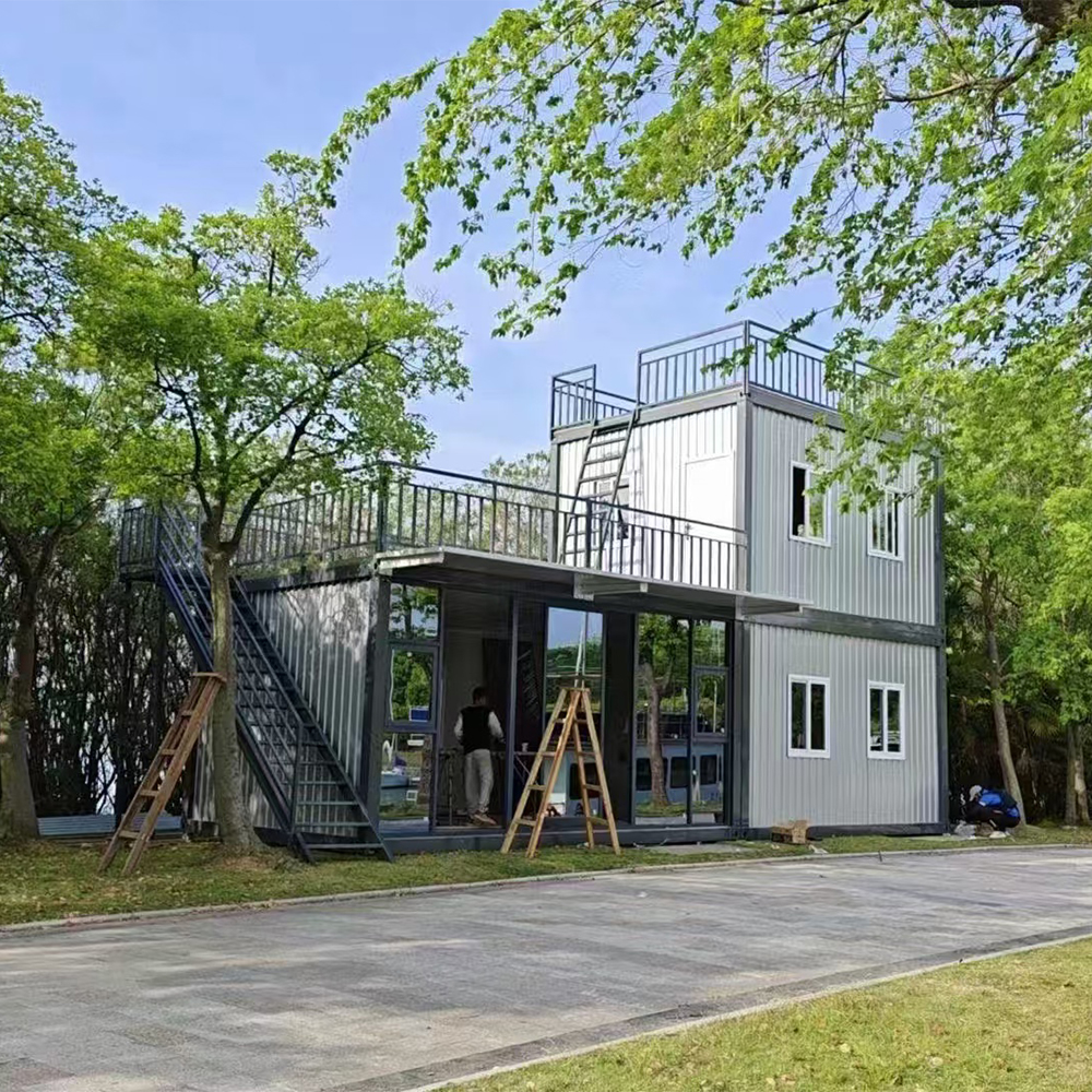 Luxury Prefab Container Home with Kitchen, Bath, and Bedroom