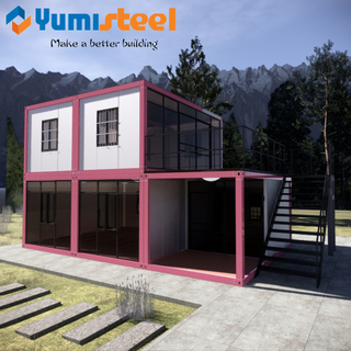High Quality 2 Story Container House with Bedrooms and Bathroom