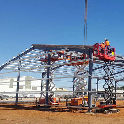 Steel warehouse project