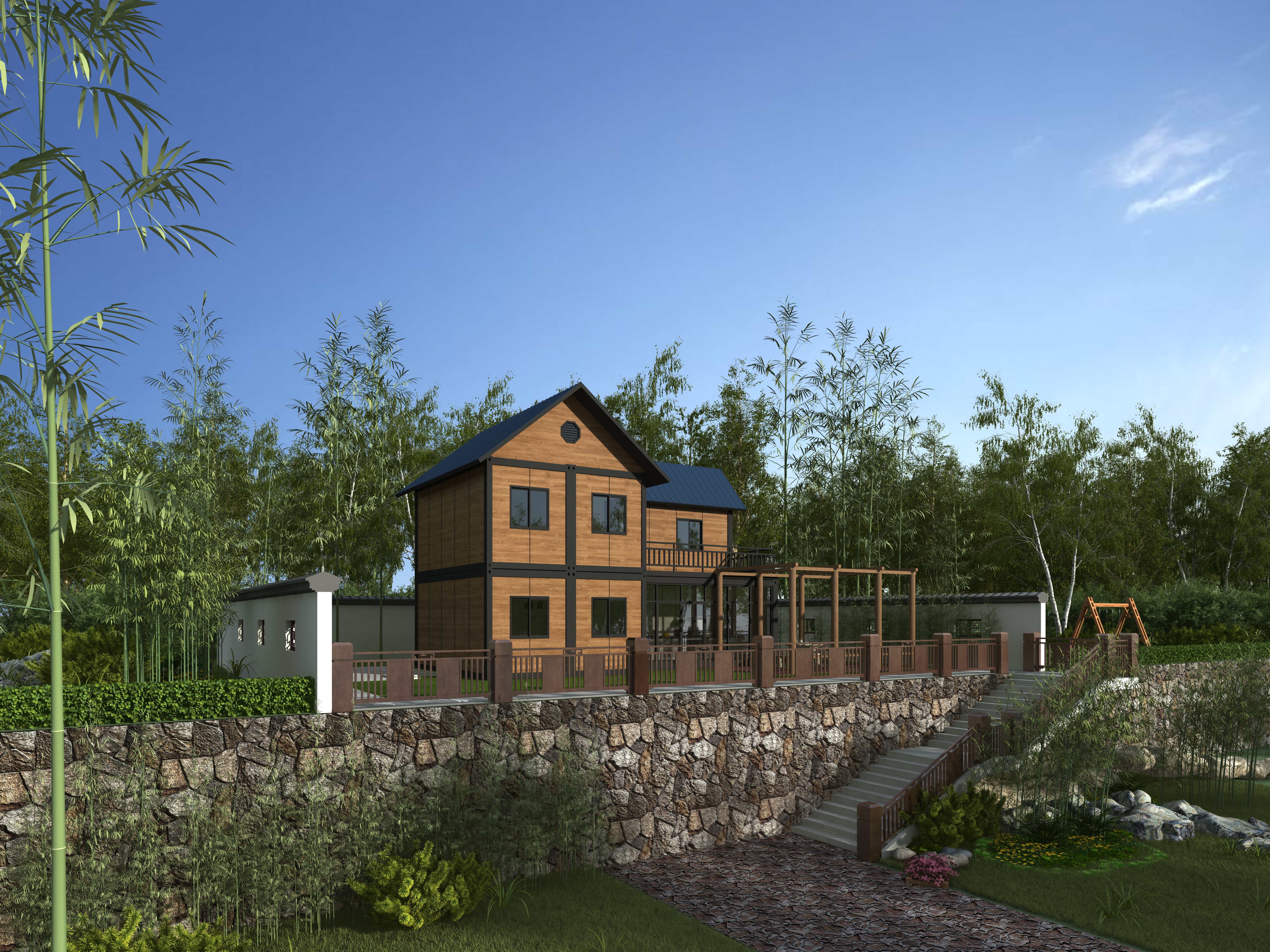 Prefab container small house for sale