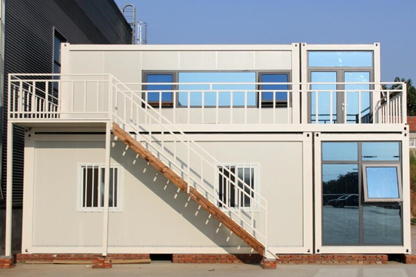 prefab container house foundation type 2