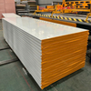 Customized Wall Insulation Color Coated Steel Rockwool Sandwich Panel