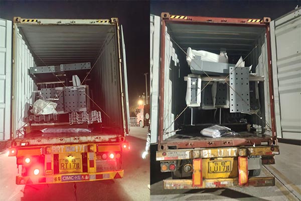 Successful Container Loading for Congo Steel Structure Export Project