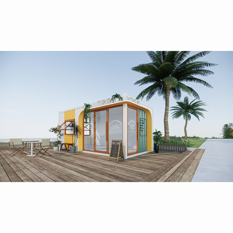 Modern Prefab Container House For Shop Cafe Hotel