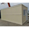 Mobile Construction Site Outdoor Folding Container House For Temporary Living