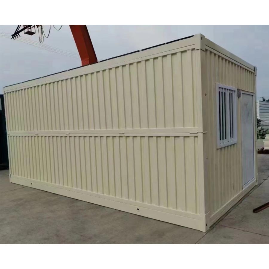 Mobile Construction Site Outdoor Folding Container House For Temporary Living