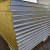 100mm Thermal Insulation Fireproof Rockwool Sandwich Panels For Building