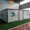Mobile Prefabricated Trailer Houses Flat Top Expandable Container Home