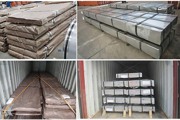 corrugated steel sheet packing