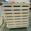 100mm Metal faced Polyurethane PU Sandwich Panel Roof For Commercial Consturction
