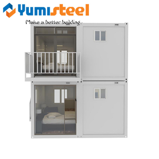 Flat Packed Container Modulable for Living Construction