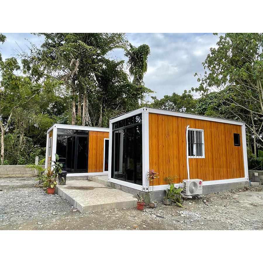 Prefabricated Container Home with Kitchen Facilities for Easy Living