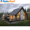 Triangle Steel Structure Light Steel Villa Prefabricated House