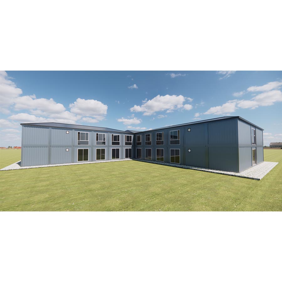 Modern Portable Flat Packed/Qucik Assemble/Foldable Container House for Hotels/Prefabricated Villa House