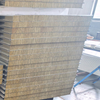 Rockwool Insulated Galvanized Color Steel Plates Roof Sandwich Panels