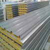 Customized Roof Insulation Color Coated Steel Rockwool Roof Sandwich Panel