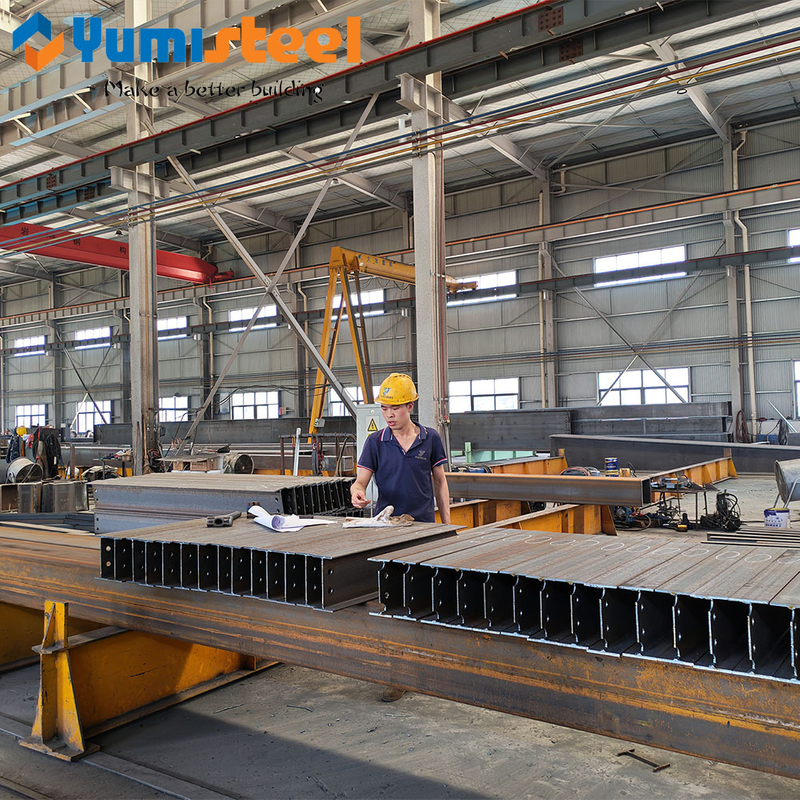 Customized Heavy Duty Prefab Steel Structure for Warehouse and Workshop