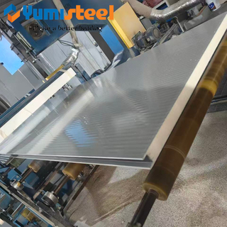 Energy-Saving Metal Roof Sandwich Panels with Insulating PU/PIR Core Materials