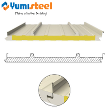 100mm Standing Seam Roof Sandwich Panels for Solar Photovoltaic Solutions