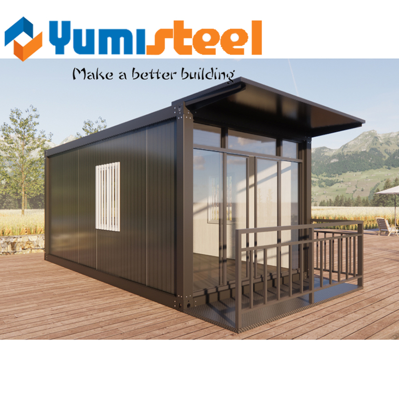 Custom Prefabricated Flat Packed Container House For Living/Dormitory