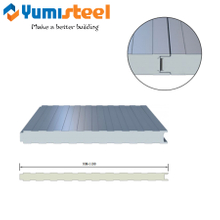 Thermal Insulation PU/PIR Sandwich Panels for Commercial Buildings