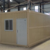 Mobile Construction Site Outdoor Folding Container House For Temporary Living