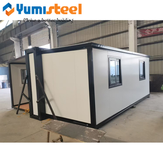 700mm Wide Container House Prefabricated House 20FT Folding Foldable Tiny Home