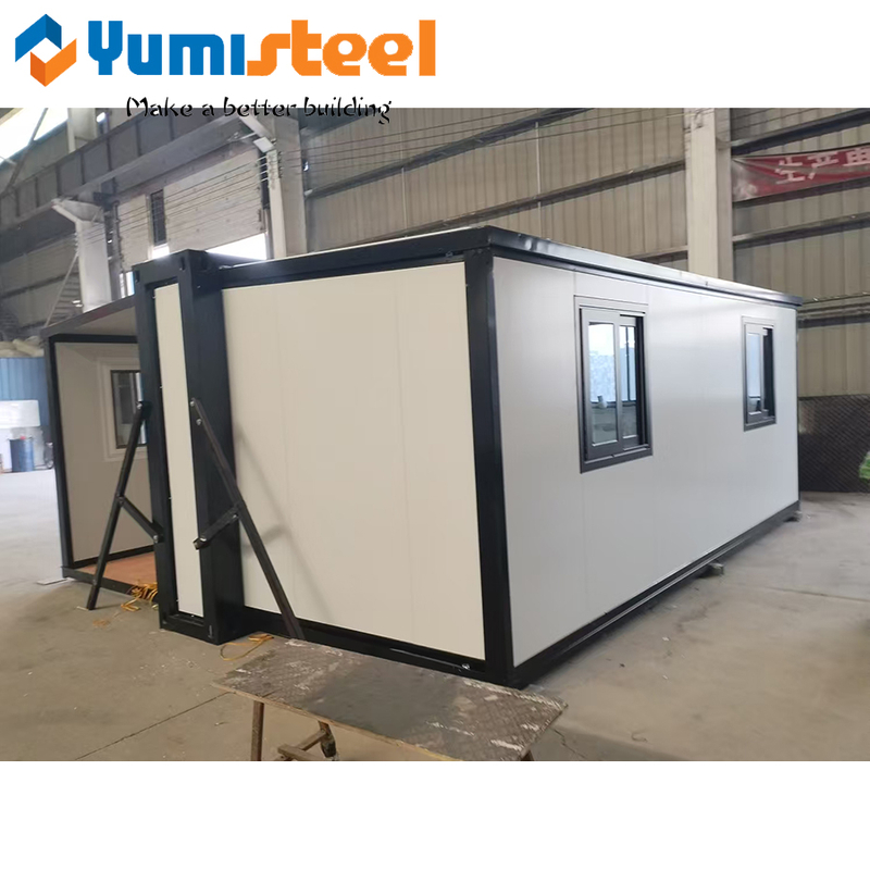 700mm Wide Container House Prefabricated House 20FT Folding Foldable Tiny Home