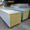 100mm Thermal Insulation Fireproof Rockwool Sandwich Panels For Building