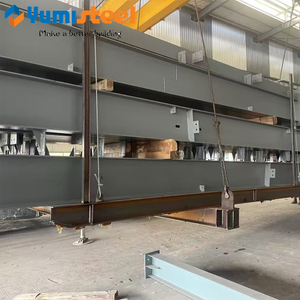 Lightweight Steel Bridge Construction H I Beam Steel Structure