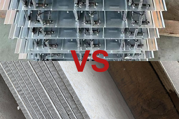 Composite Steel Deck vs Conventional Concrete Slab